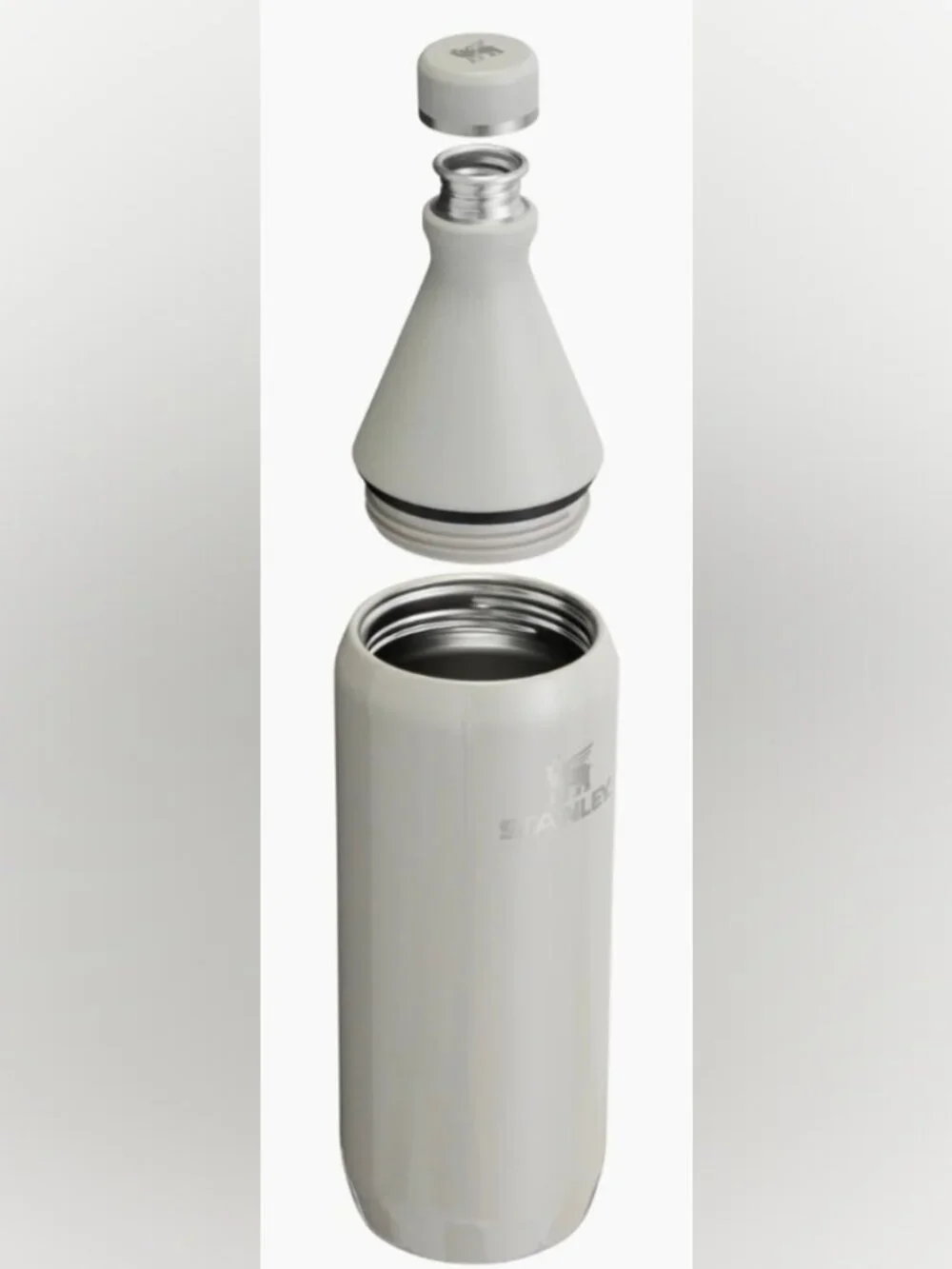 Stanley All Day Slim Bottle 34oz Ash NEW - Picture 3 of 4